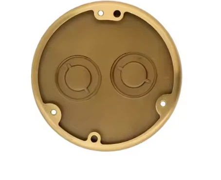 Brass Round Flange Cover