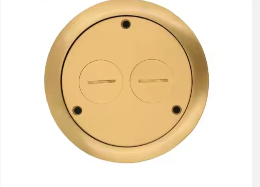 Brass Round Flange Cover