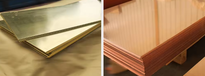 sheet of copper metal sheet of copper metal